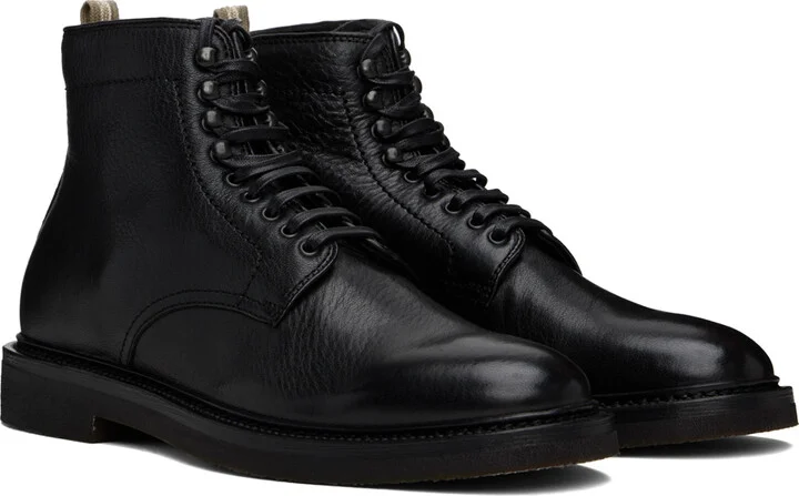 Officine Creative Black Hopkins Flexi 203 Boots - Image 4