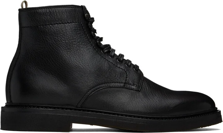 Officine Creative Black Hopkins Flexi 203 Boots