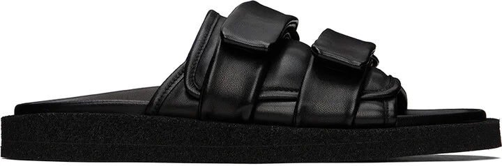 Officine Creative Black Inner 006 Sandals