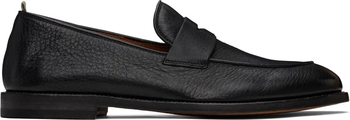 Officine Creative Black Opera 001 Loafers