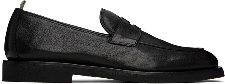 Officine Creative Black Opera Flexi 101 Loafers