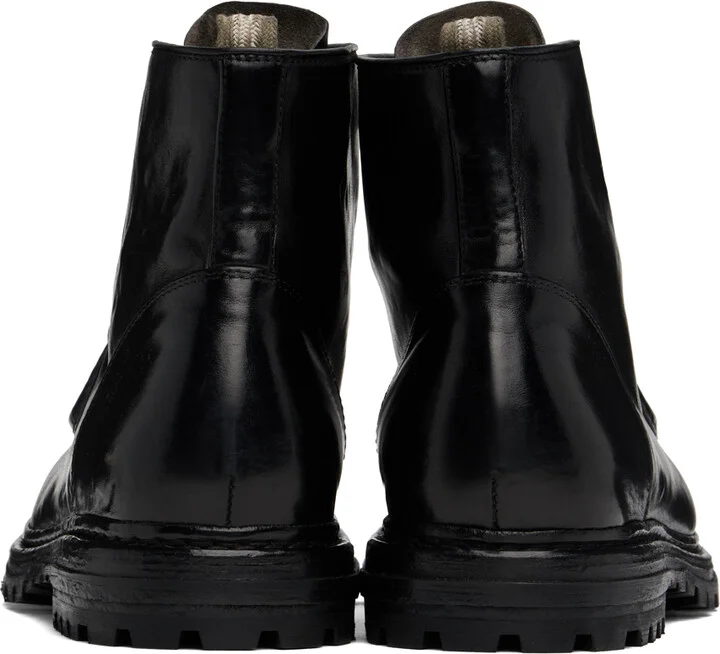 Officine Creative Black Volcov 010 Boots - Image 2