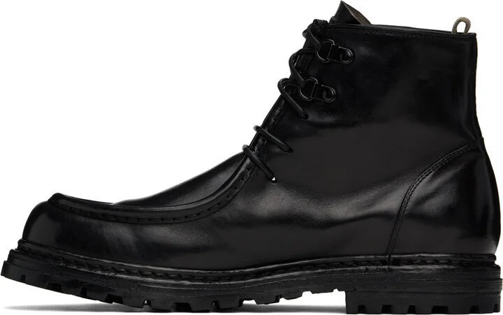Officine Creative Black Volcov 010 Boots - Image 3