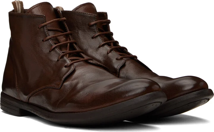 Officine Creative Brown Arc 513 Boots - Image 4