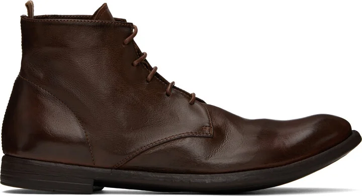 Officine Creative Brown Arc 513 Boots