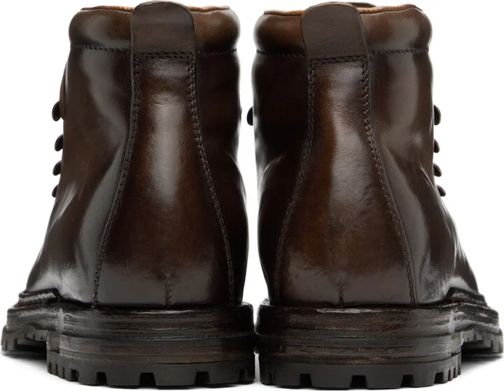 Officine Creative Brown Artik 001 Boots - Image 2