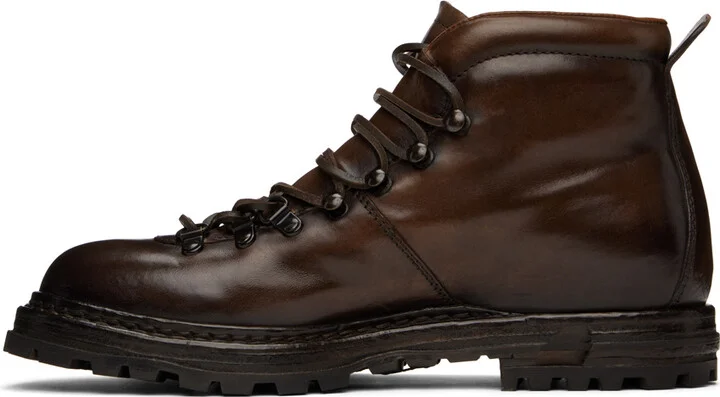 Officine Creative Brown Artik 001 Boots - Image 3