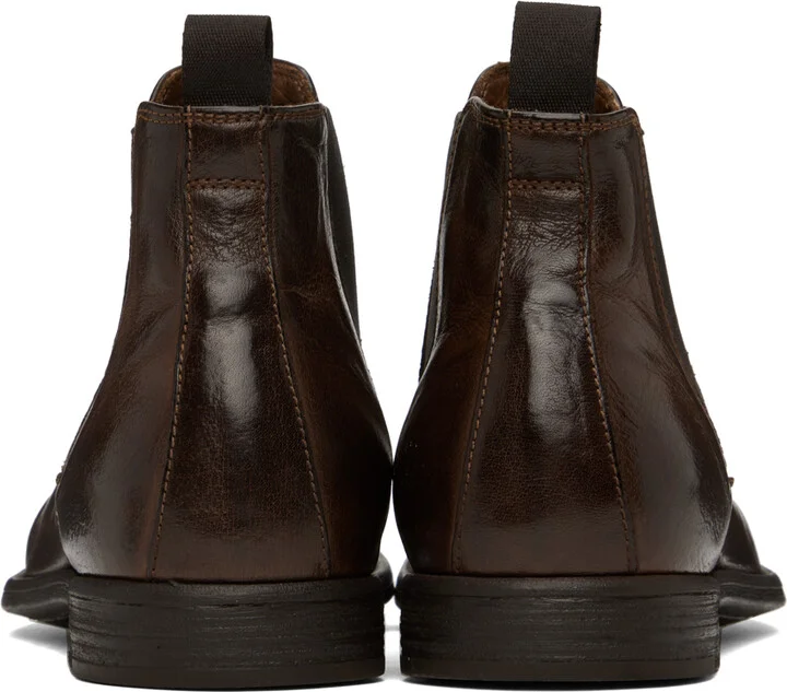 Officine Creative Brown Chronicle 123 Chelsea Boots - Image 2