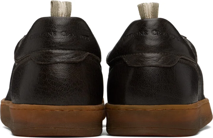 Officine Creative Brown Halo 001 Sneakers - Image 2