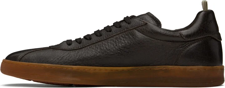 Officine Creative Brown Halo 001 Sneakers - Image 3