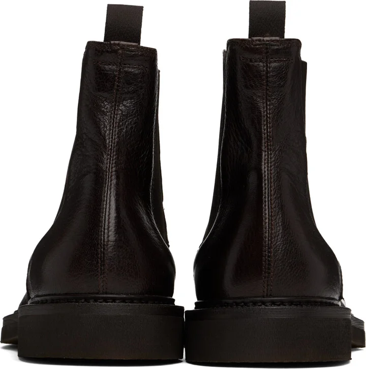 Officine Creative Brown Hopkins Flexi 204 Chelsea Boots - Image 2