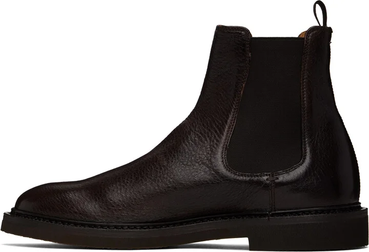 Officine Creative Brown Hopkins Flexi 204 Chelsea Boots - Image 3