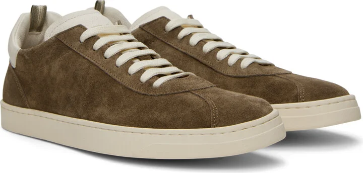 Officine Creative Brown Karma 014 Sneakers - Image 4