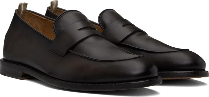 Officine Creative Brown Opera 001 Loafers - Image 4