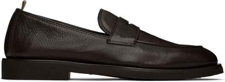 Officine Creative Brown Opera Flexi 101 Loafers