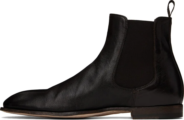 Officine Creative Brown Solitude 004 Chelsea Boots - Image 3