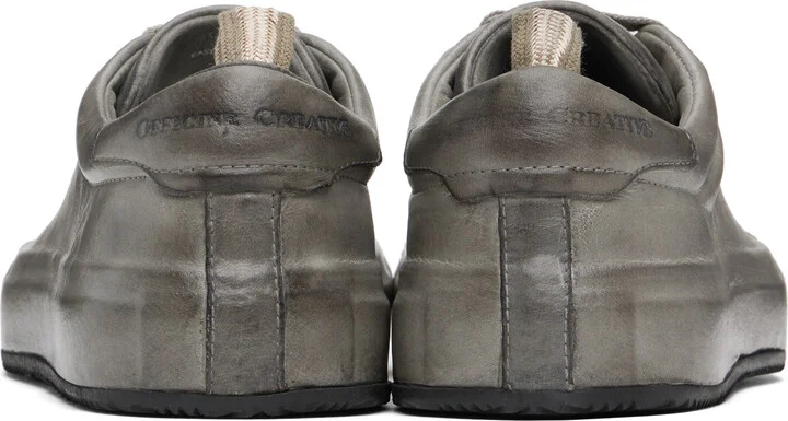 Officine Creative Gray Easy DD 001 Sneakers - Image 2