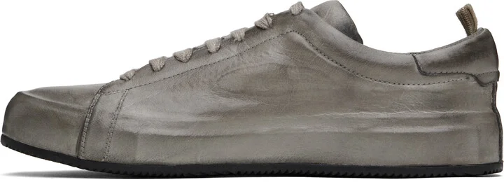 Officine Creative Gray Easy DD 001 Sneakers - Image 3