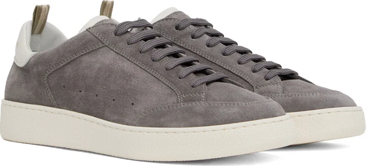 Officine Creative Gray 'The Dime 001' Sneakers - Image 4