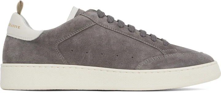 Officine Creative Gray 'The Dime 001' Sneakers