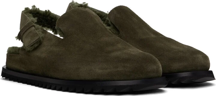 Officine Creative Khaki Introspectus 004 Loafers - Image 4