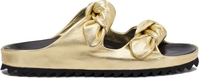 Officine Creative Knotted Slide Sandals