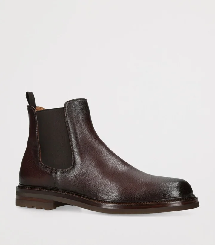 Officine Creative Leather Aston Flexi Chelsea Boots - Image 3