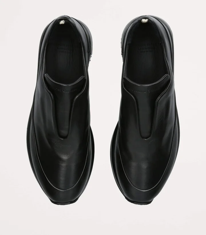 Officine Creative Leather Race Slip-On Sneakers - Image 4