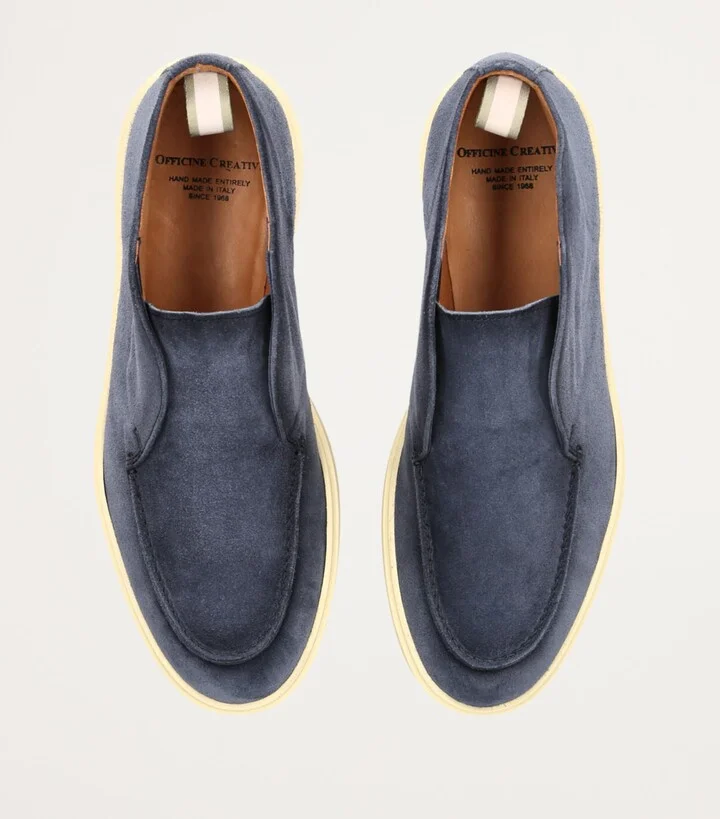 Officine Creative Suede Bones Ankle Boots - Image 4