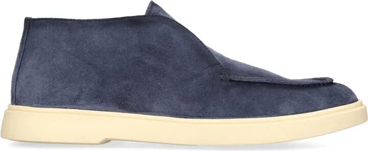 Officine Creative Suede Bones Ankle Boots