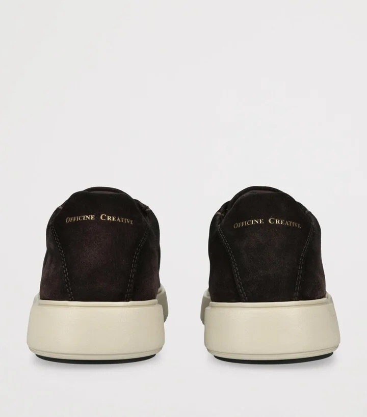 Officine Creative Suede Slouch Sneakers - Image 2