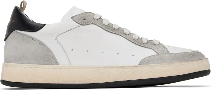 Officine Creative White & Gray Magic 001 Sneakers