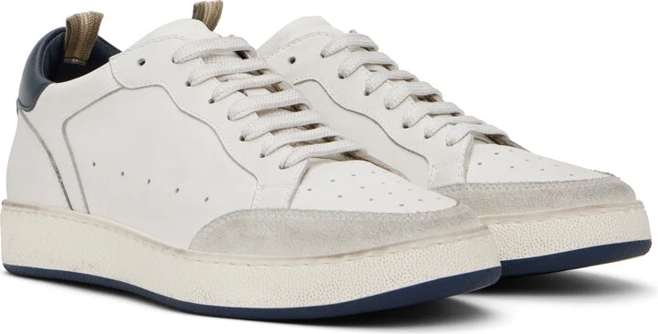 Officine Creative White 'The Answer 007' Sneakers - Image 4