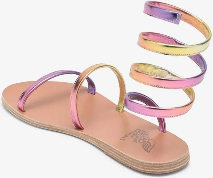 Ofis Wraparound Flat Sandals - Image 3