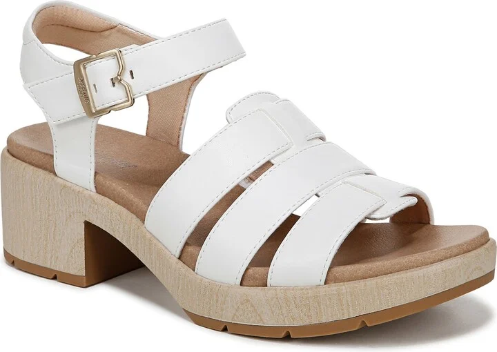Oh Kay Ankle Strap Platform Sandal