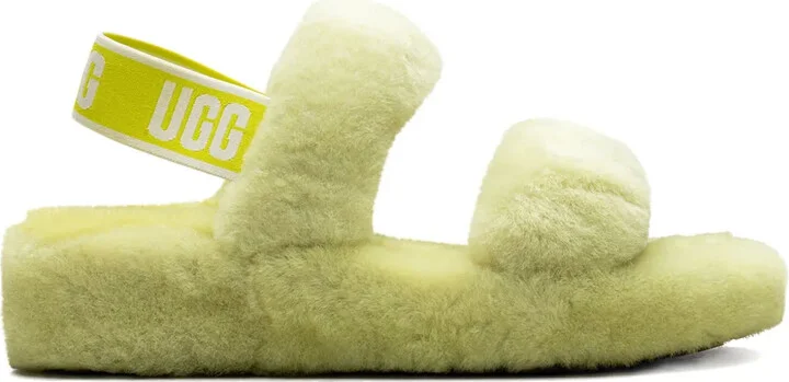 Oh Yeah Slide "Sulfur" sandals