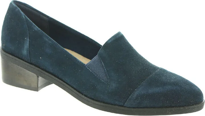 Ohara Womens Padded Insole Closed Toe Loafers