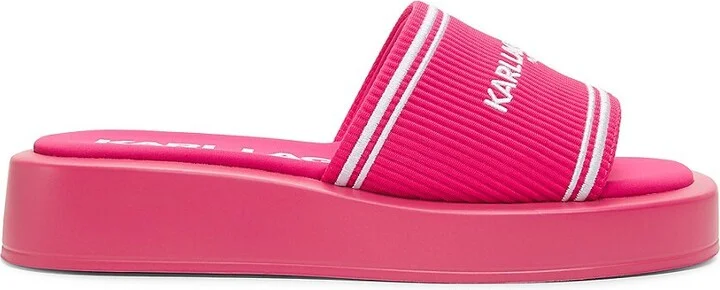 Ohare 30MM Logo Wedge Heel Sandals - Image 2