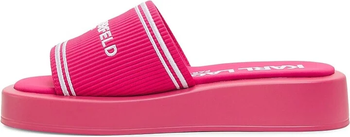 Ohare 30MM Logo Wedge Heel Sandals - Image 4