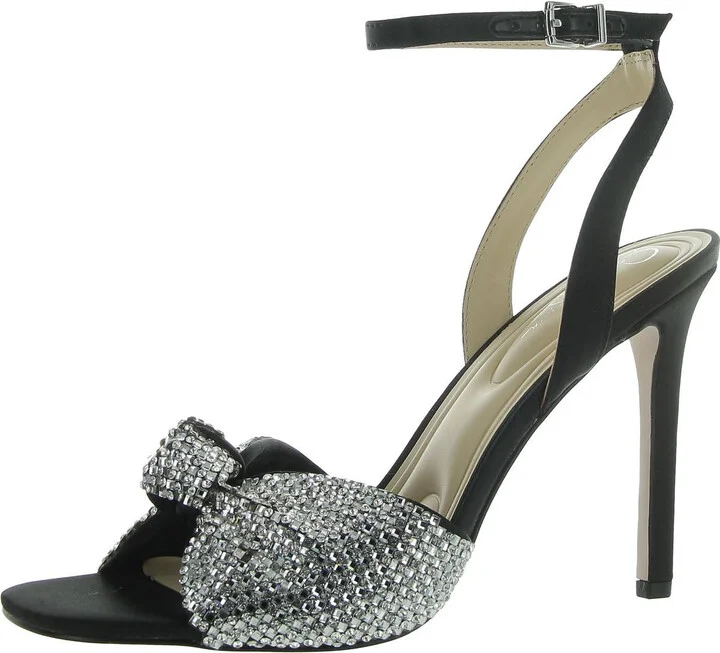 Ohela Womens Satin Ankle Strap