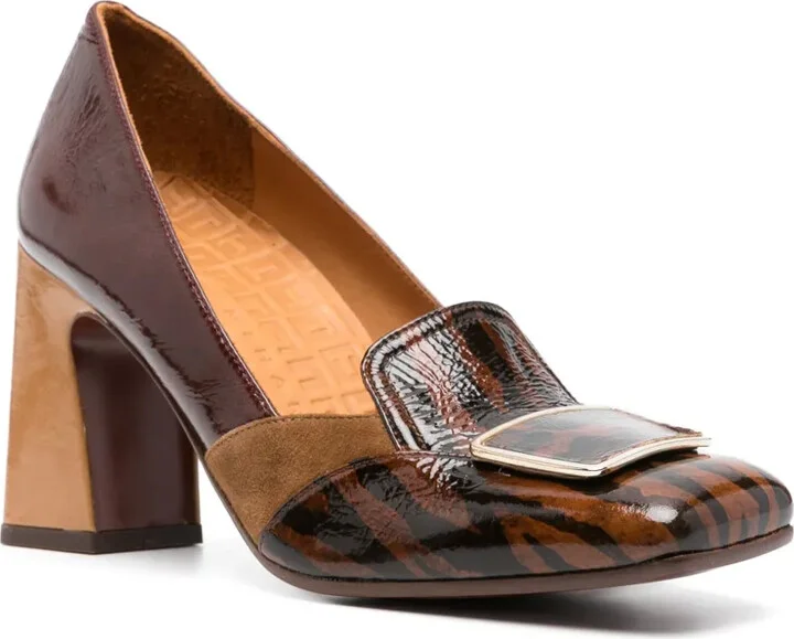 Ohico 90mm square-toe pumps - Image 2