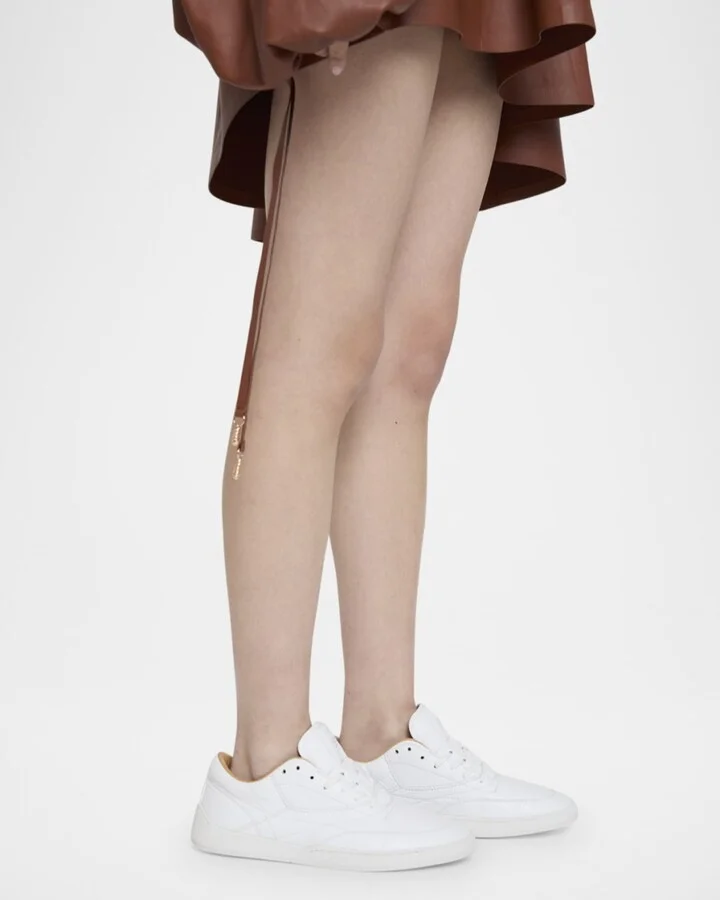 Ohio Multi-Stitched Leather Low-Top Sneakers - Image 9