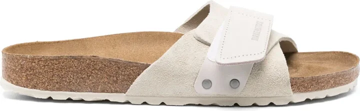Oita leather slides