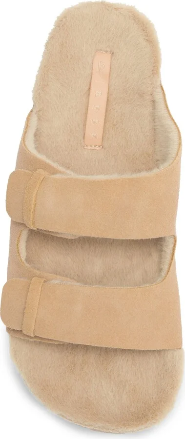 Ojai Ciara Faux Shearling Lined Platform Slide Sandal - Image 5