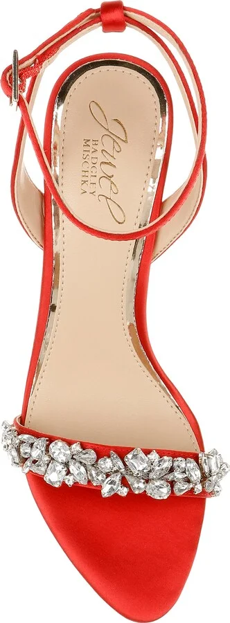 Ojai Crystal Ankle Strap Sandal - Image 5