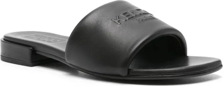 Oki leather flat sandals - Image 2