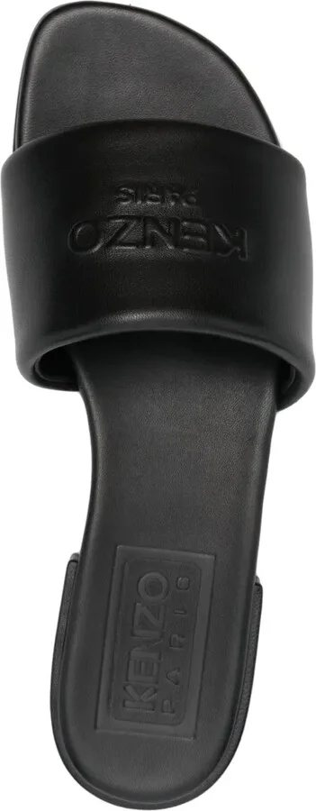 Oki leather flat sandals - Image 4