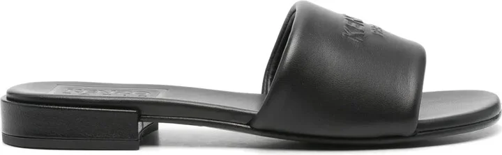 Oki leather flat sandals
