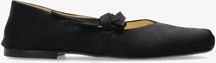 Oki Satin Ballet Flats