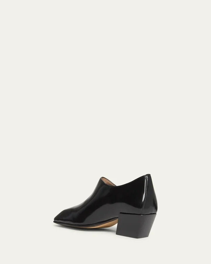 Okinawa Leather Monk Square-Toe Loafers - Image 3